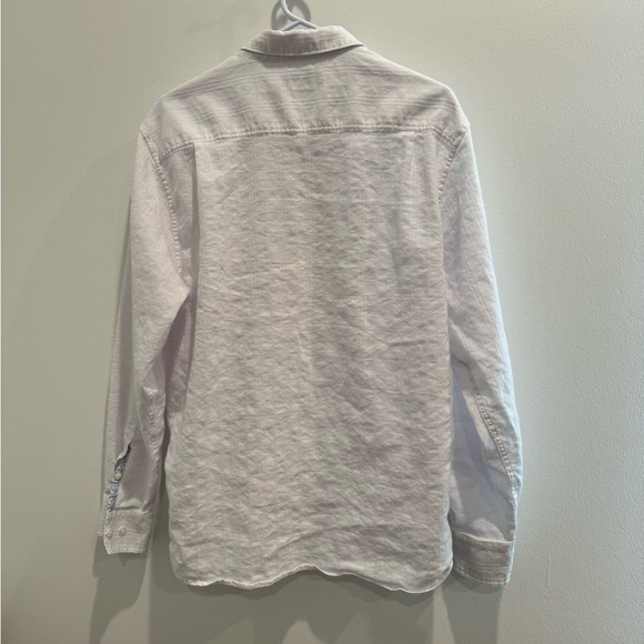 Tommy Bahama Barbados Breeze Playa Plaid Stretch-Linen Long-Sleeve Shirt - Picture 3 of 6